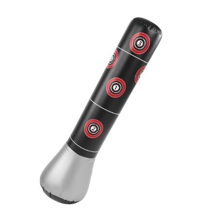 Inflatable Free Standing Punching Bag Sport Stress Boxing