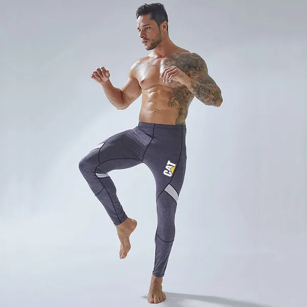 Men's Outdoor Sports Fitness Bodybuilding Tights Pants