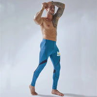 Men's Outdoor Sports Fitness Bodybuilding Tights Pants