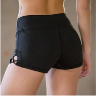 Women's Yoga Cross Strap Hollow Out Sports Shorts