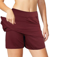 Women's Skirt Shorts W/ Pockets Running Outfits