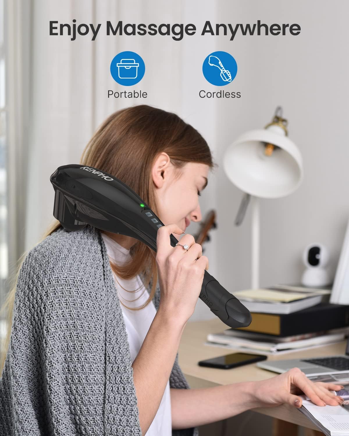 Renpho Neck & Shoulder Massager - Thumbnail 5