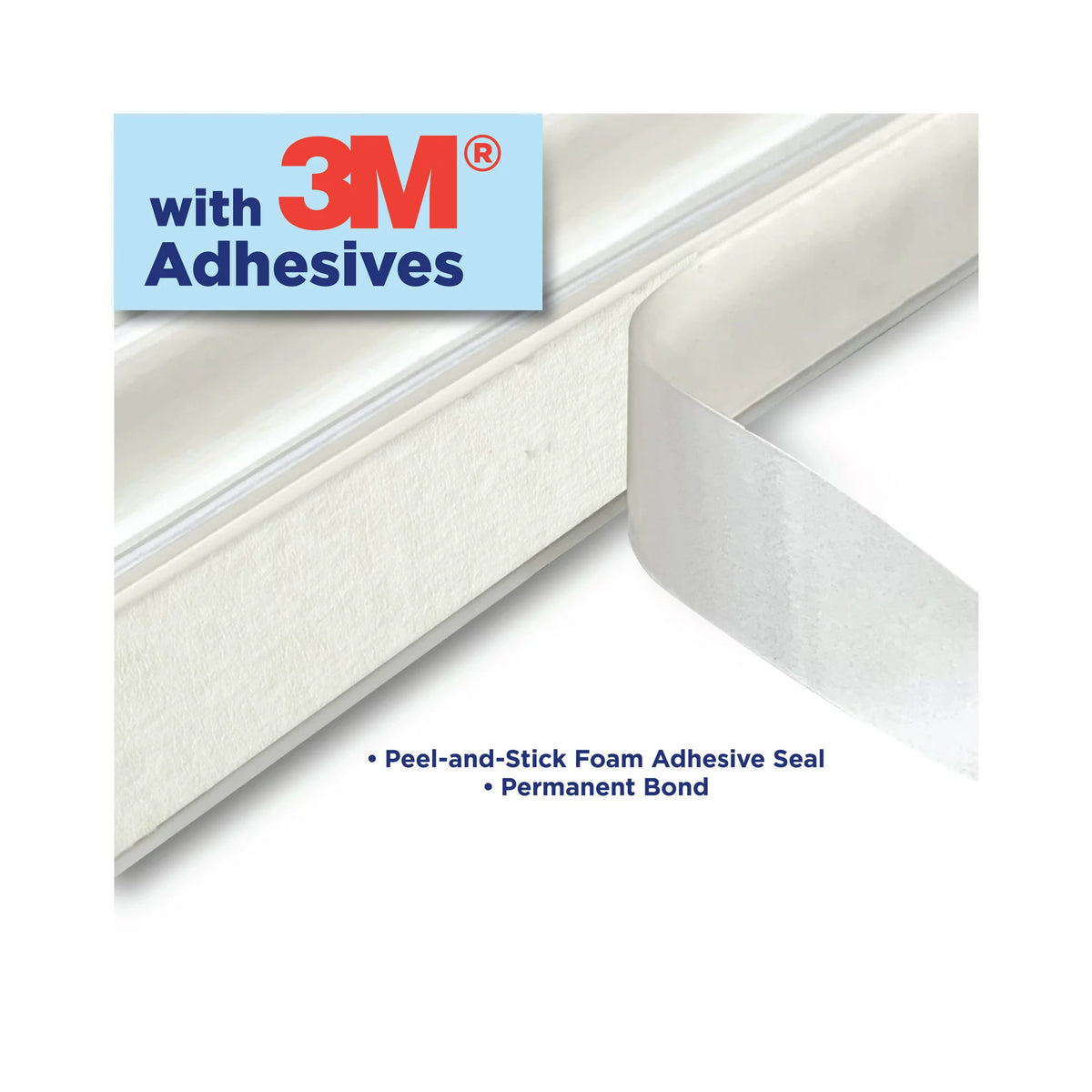 Fram Trak Window A/C Side Panels - Peel and Stick, Beige - Fits All Units