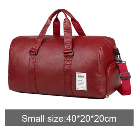 Travel Fitness Leather Bag