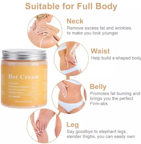 Fat Burner Slimming Cream Body Massager