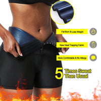 Sauna Sweat Shorts for Women  Waist Trainer Compression