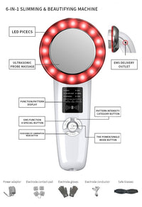 6-in-1 Ultrasonic Slimming Instrument