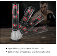 Inflatable Free Standing Punching Bag Sport Stress Boxing