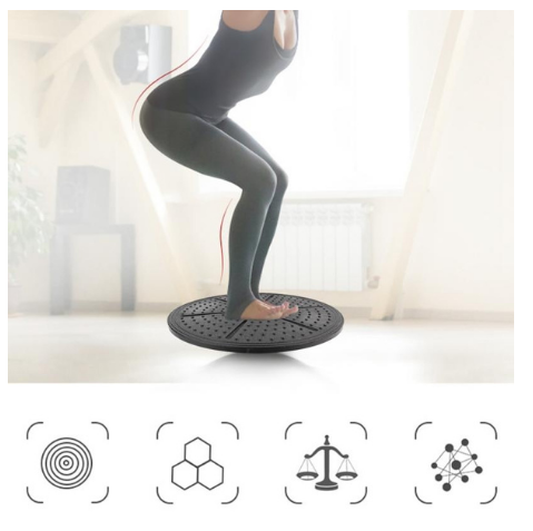 Balance Board Training Fitness Exercise Stability Disc