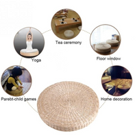 Round Pouf Soft Cushion Yoga Mat