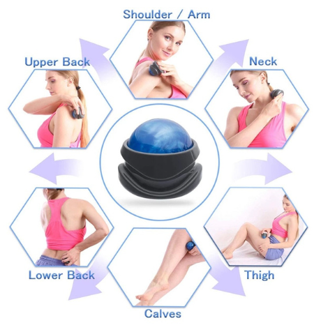 Roller Ball Sports Muscle Neck Pain Cold Massage