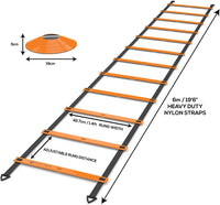 20ft Agility Ladder & Speed Cones Training Set