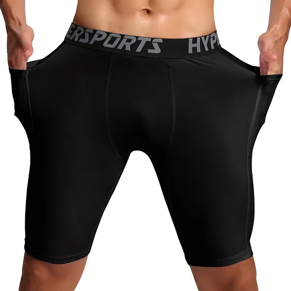 Men's Running Fitness Bodybuilding Training Shorts