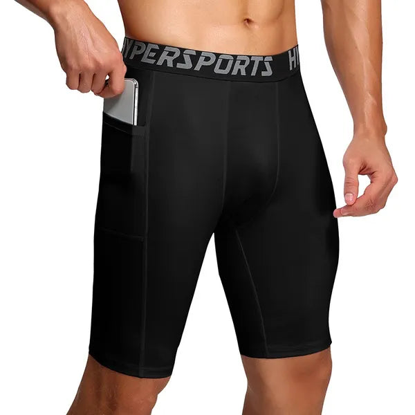 Men's Running Fitness Bodybuilding Training Shorts