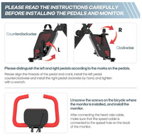 Folding Stationary Exercise Bike w/ Dumbbell