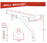 Ceiling Frame Fitness Boxing Chin Up Pull Up Bar Brackets