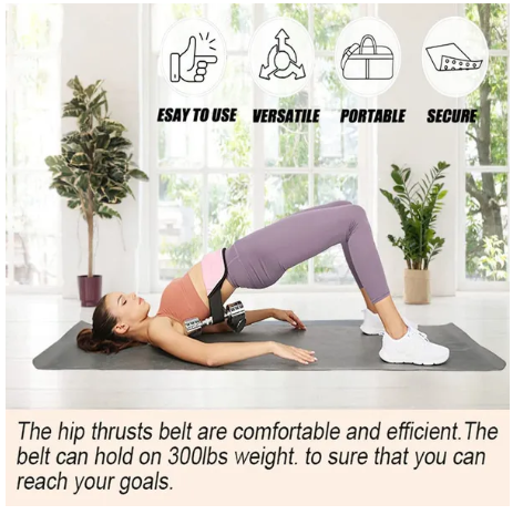 Hip Thrust Belt Pad for  Weights Training Squats