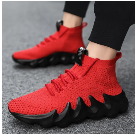 Men's Sports Running Socks Shoes