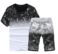 Men's Tracksuit Sportsuits T-shirt + Shorts