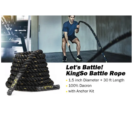 30ft  Battle Rope Training Exercise Fitness Rope