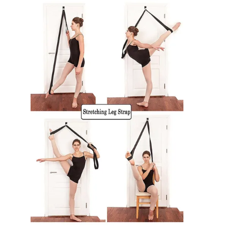 Yoga Stretch Strap Flexibility Leg Stretcher Strap