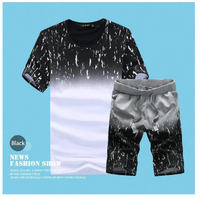 Men's Tracksuit Sportsuits T-shirt + Shorts