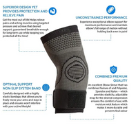 Elbow Brace W/ Strap Elbow Compression Sleeves