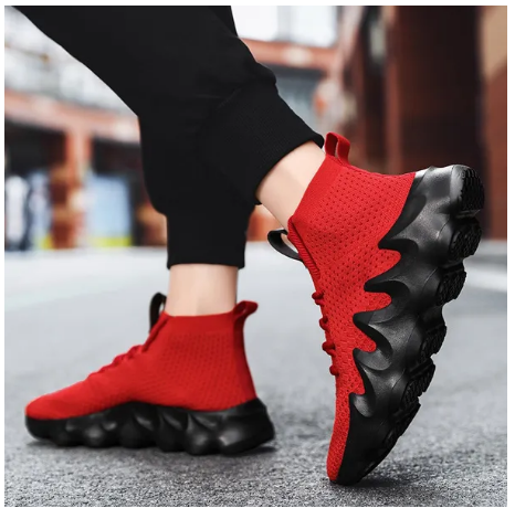 Men's Sports Running Socks Shoes