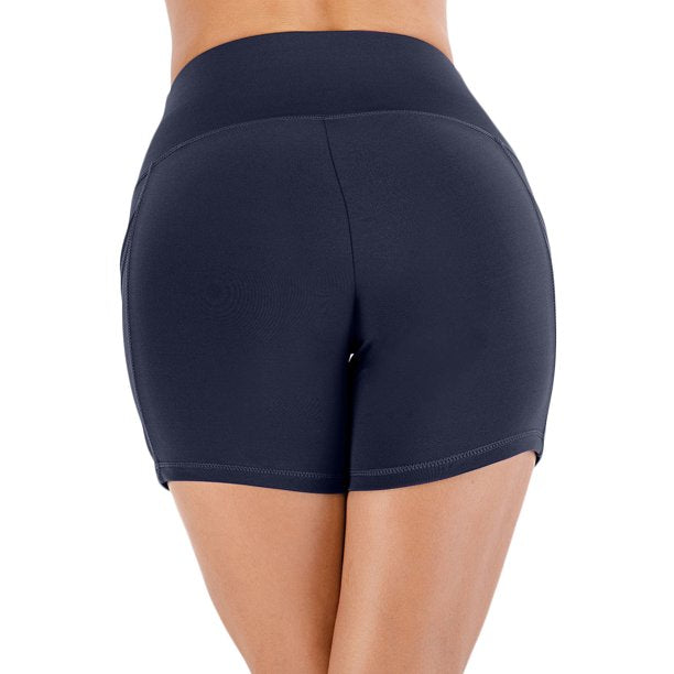 Tummy Control Yoga Shorts w/ Pockets for Women's  Workout