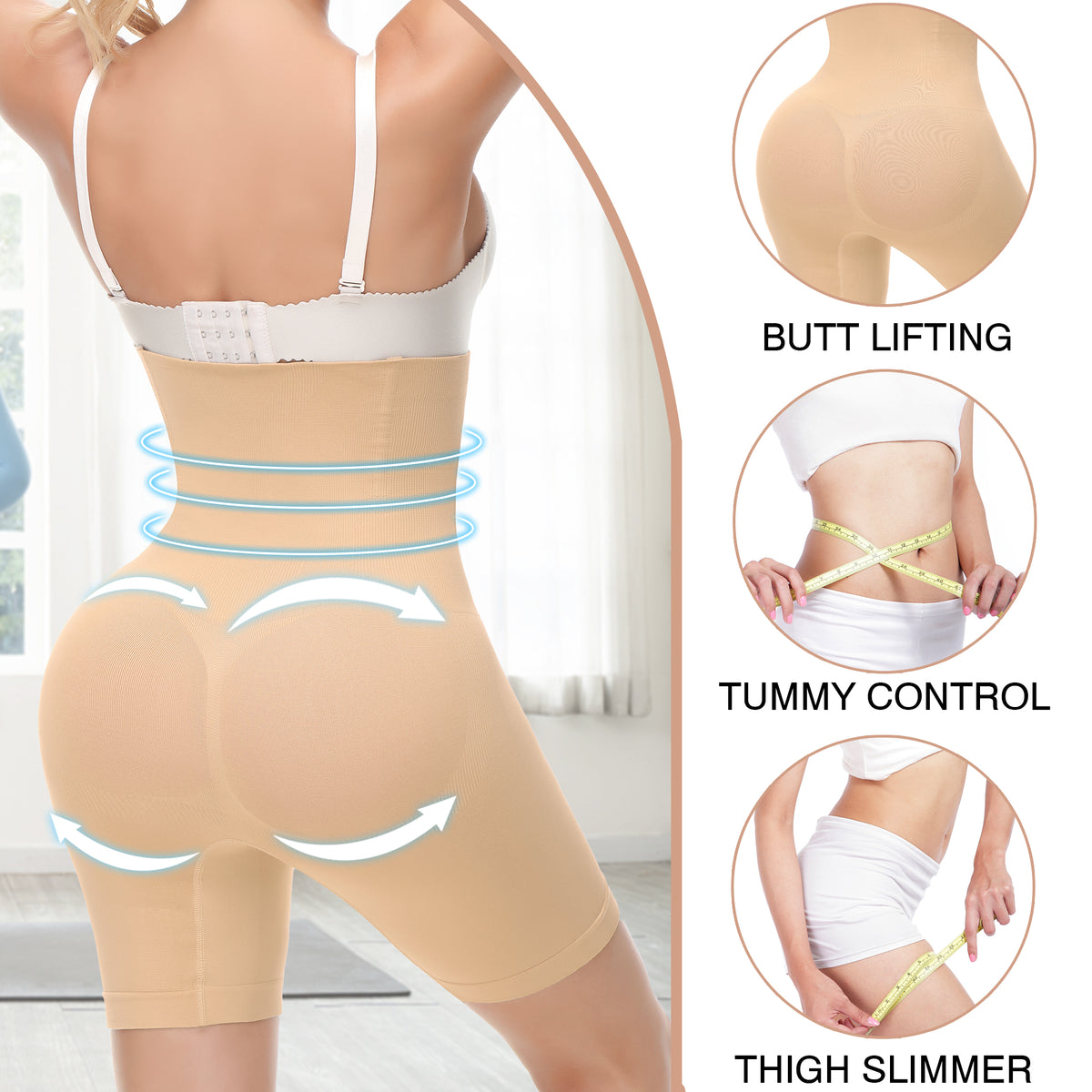 Women's Shapewear High Waist Trainer Tummy Control Body Shaper