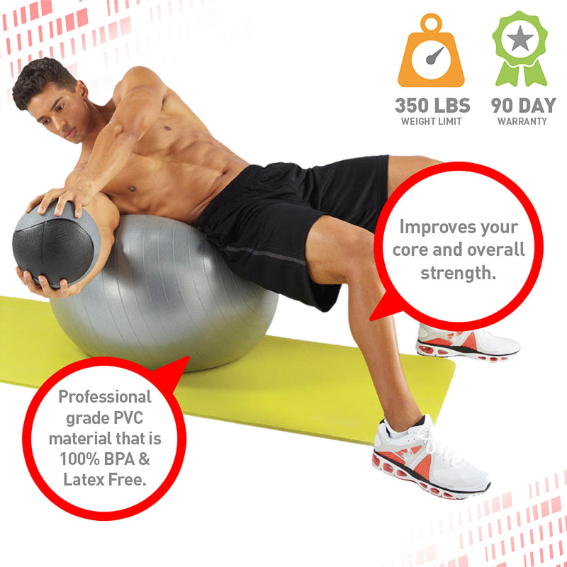 Stability Ball 75cm Gym Exercise
