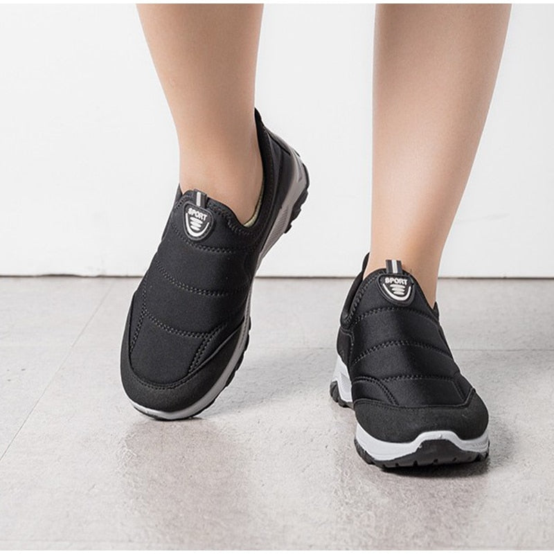 Women's Winter Cotton Casual Walking Shoes