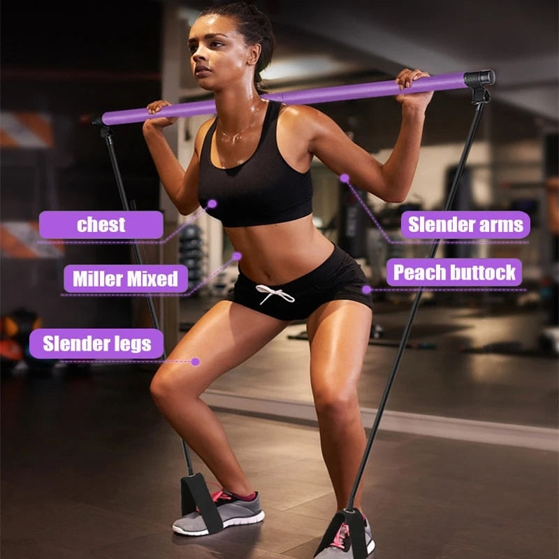 Portable Resistance Band Exerciser Pull Rope