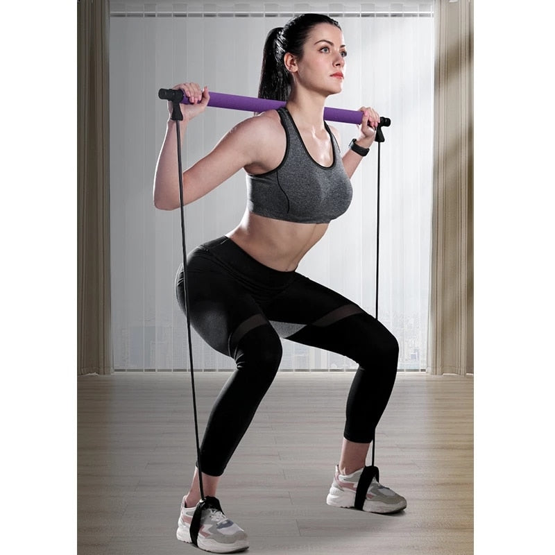Portable Resistance Band Exerciser Pull Rope