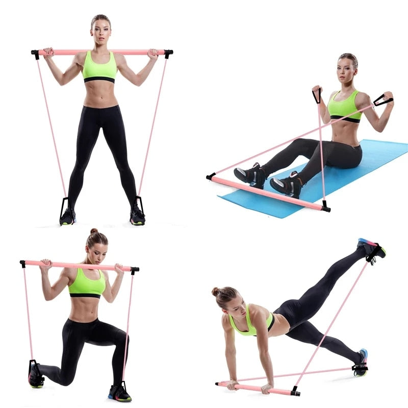 Portable Resistance Band Exerciser Pull Rope