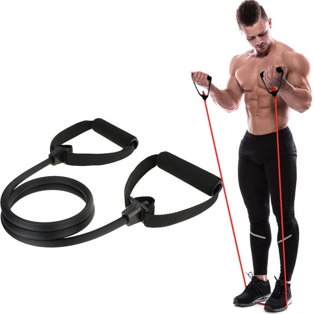 Portable Resistance Band Exerciser Pull Rope