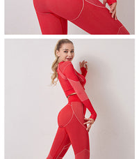 Women's Tracksuit Gym Outfits Set