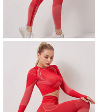 Women's Tracksuit Gym Outfits Set