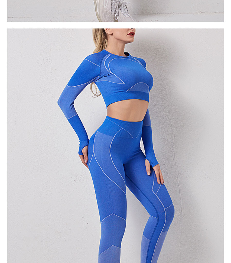 Women's Tracksuit Gym Outfits Set