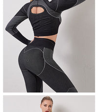 Women's Tracksuit Gym Outfits Set