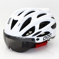 Women's Bike Helmet Road Safety Cap Lens