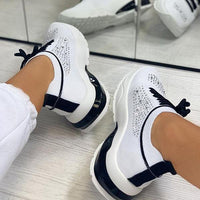 Women's Casual Rhinestone Walking Shoes