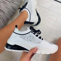 Women's Casual Rhinestone Walking Shoes