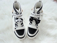 Women's High Top Fashion  Sneakers