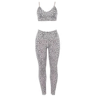 Women's Leopard Sport Suit Wear