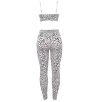 Women's Leopard Sport Suit Wear