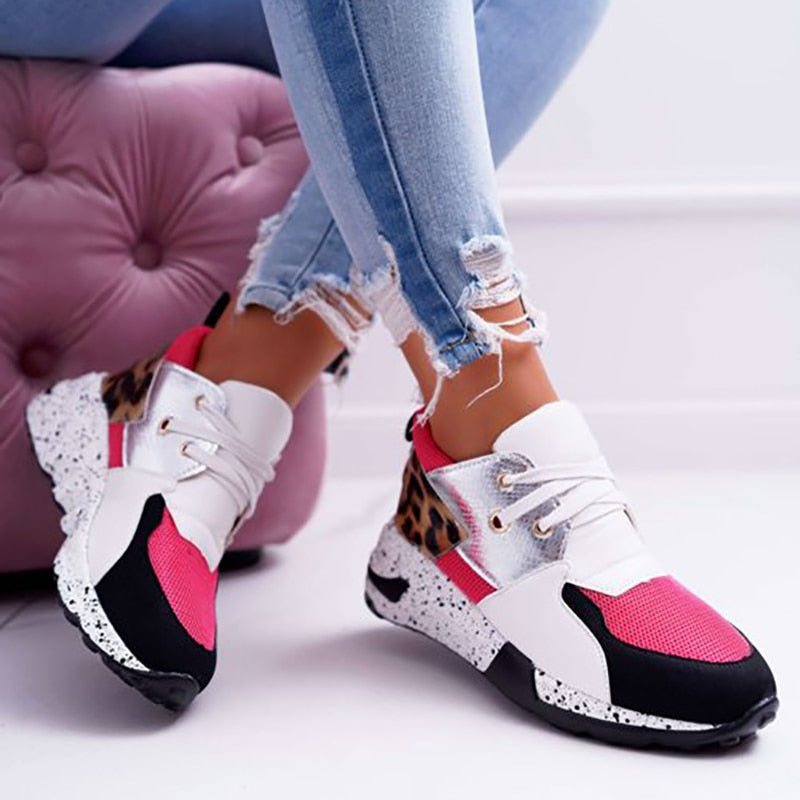 Women's Fashion Mix-Color Casual Shoes