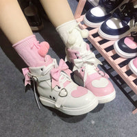 Women's High Top Fashion  Sneakers