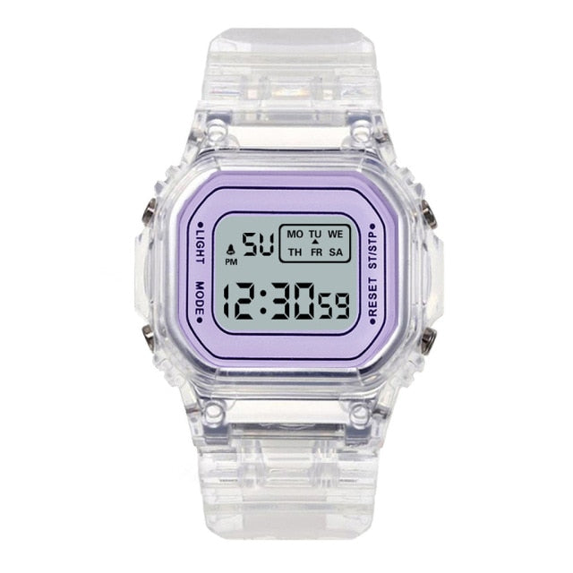 Women's Sports Digital Wrist Watch