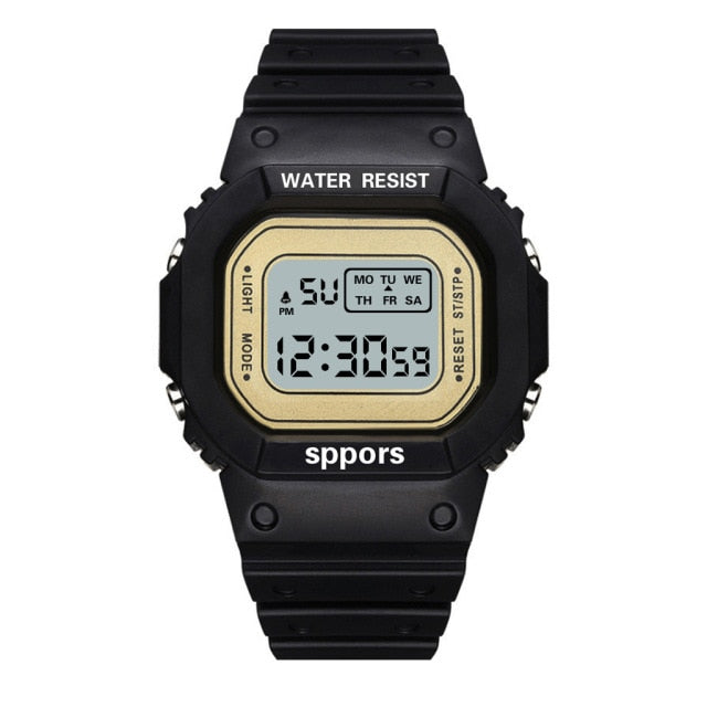 Women's Sports Digital Wrist Watch